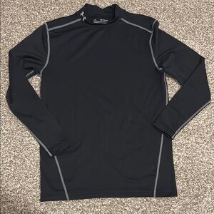 Under Armour Men’s Black Long Sleeve ColdGear Compression